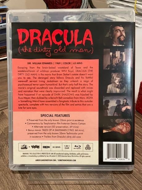 Dracula The Dirty Old Man W/SLIP USED