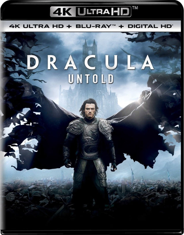 Dracula Untold (4K UHD + Blu - ray Combo) USED - Used Blu - Ray