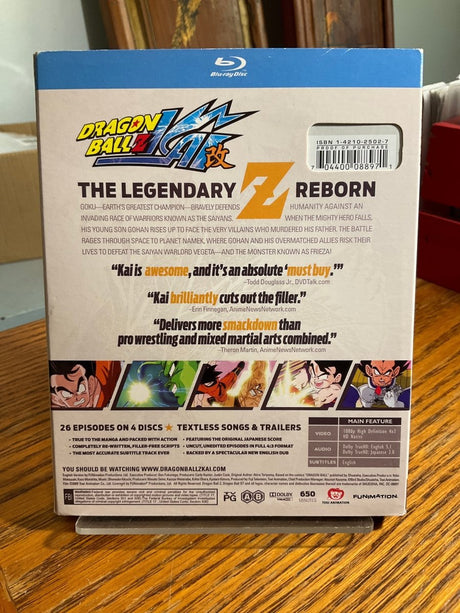 Dragon Ball Z Kai - Season 1 (REGIONS A - B) W/SLIP USED *SEE NOTE* - Used Blu - Ray