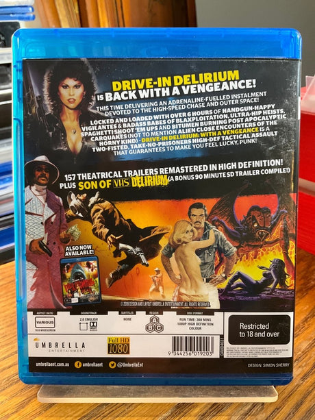 Drive-In Delirium: With a Vengeance (Region Free) USED