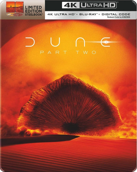 Dune Part Two (4K UHD, Limited Edition, Steelbook)