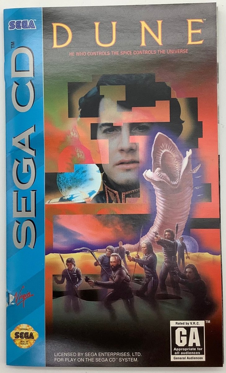 Dune Sega CD [Minor Damages] USED - Video Games - Sega CD