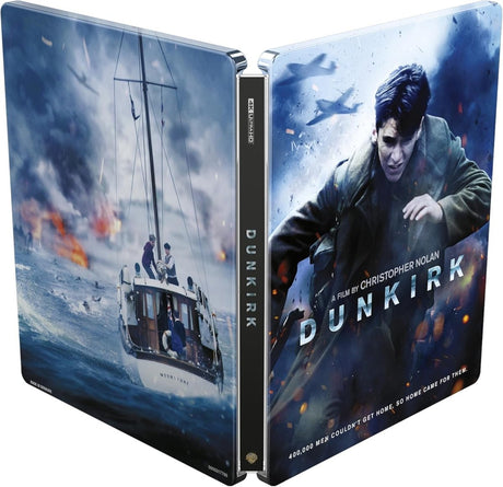 Dunkirk (4K UHD, Limited Edition Steelbook, Region Free) - New 4K UHD