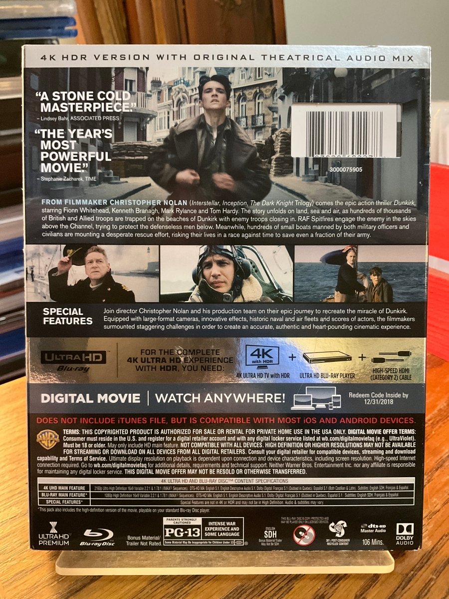 Dunkirk (4K UHD) W/SLIP USED