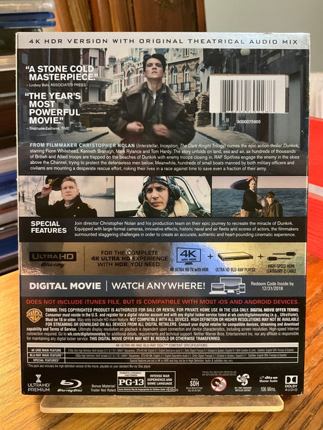 Dunkirk (4K UHD) W/SLIP USED