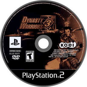 Dynasty Warriors 3 Playstation 2 LOOSE - Video Games - Playstation 2