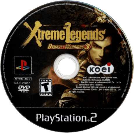 Dynasty Warriors 3 Xtreme Legends Playstation 2 LOOSE - Video Games - Playstation 2