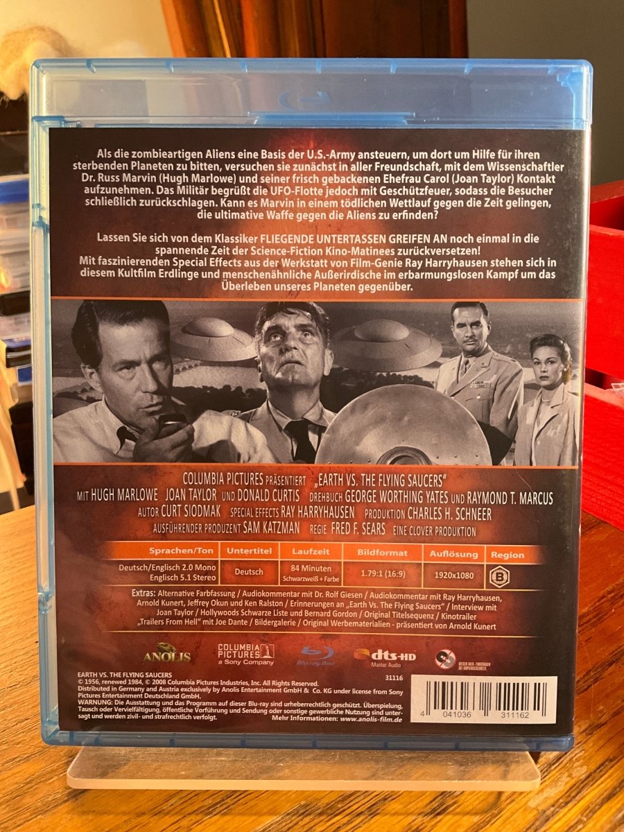 Earth vs the Flying Saucers (REGION B) USED
