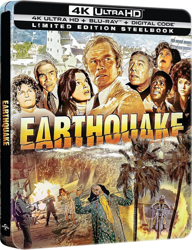 Earthquake (4K UHD, Limited Edition Steelbook) - New 4K UHD