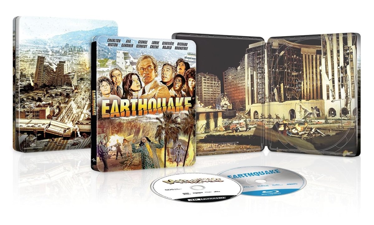 Earthquake (4K UHD, Limited Edition Steelbook) - New 4K UHD