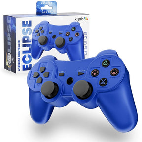 ECLIPSE Wireless Bluetooth Controller for PS3 - Azure NEW - Video Games - Playstation 3