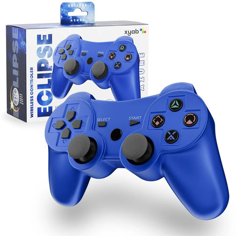 ECLIPSE Wireless Bluetooth Controller for PS3 - Azure NEW - Video Games - Playstation 3