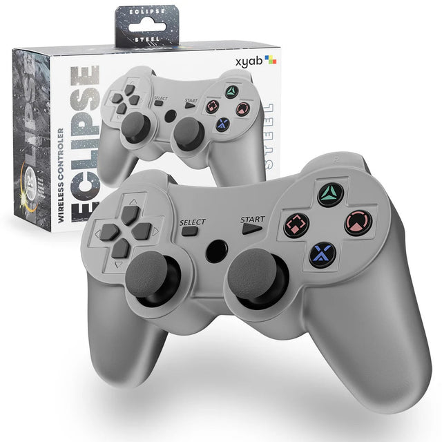 ECLIPSE Wireless Bluetooth Controller for PS3 - Steel NEW - Video Games - Playstation 3