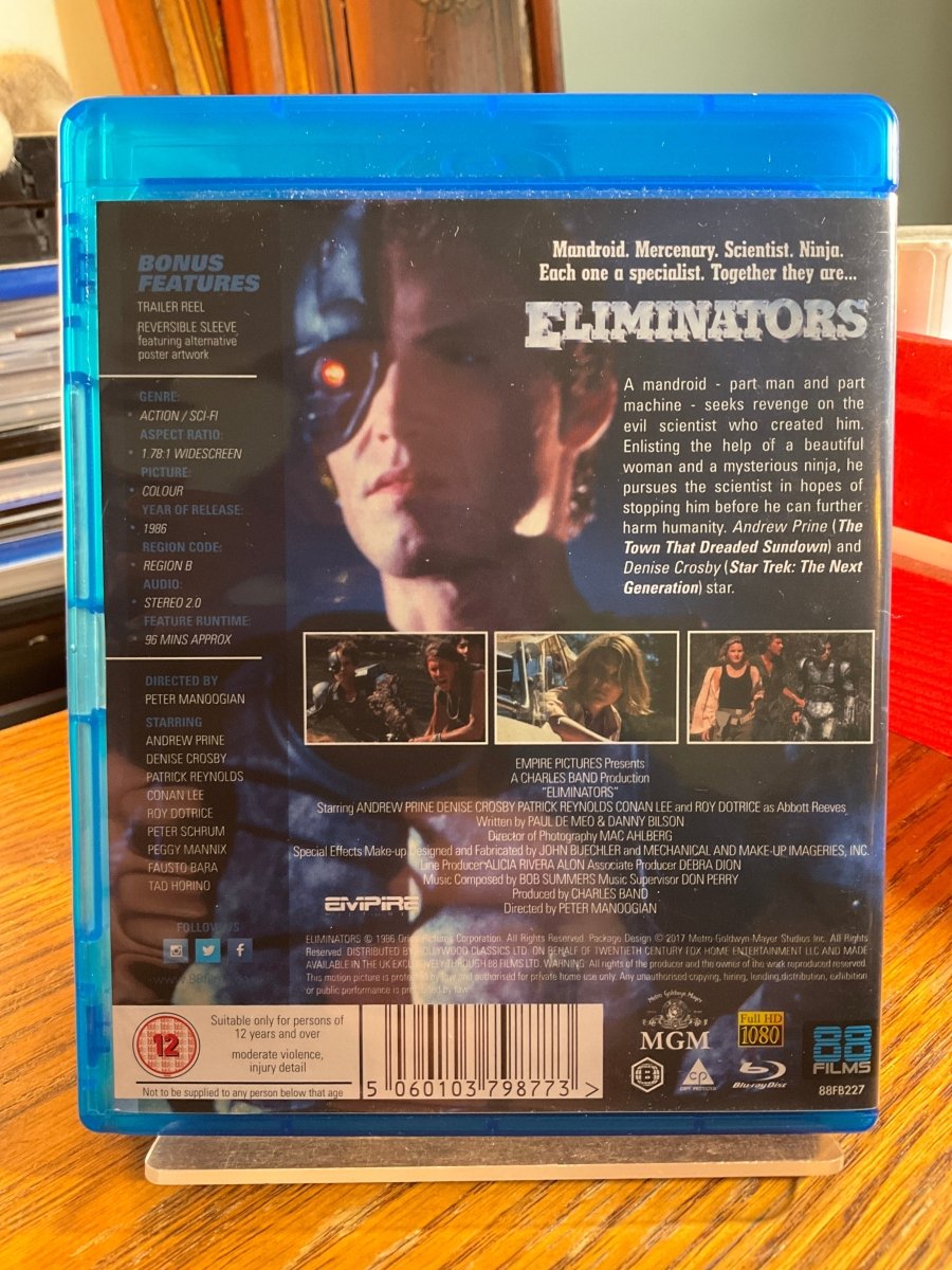 Eliminators (REGION B) USED