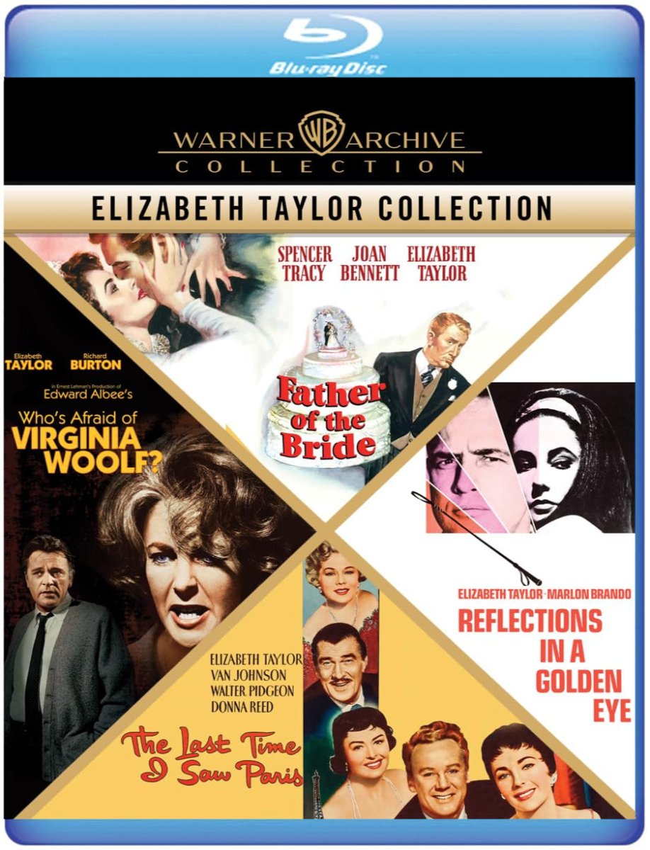Elizabeth Taylor Collection - New Blu - Ray