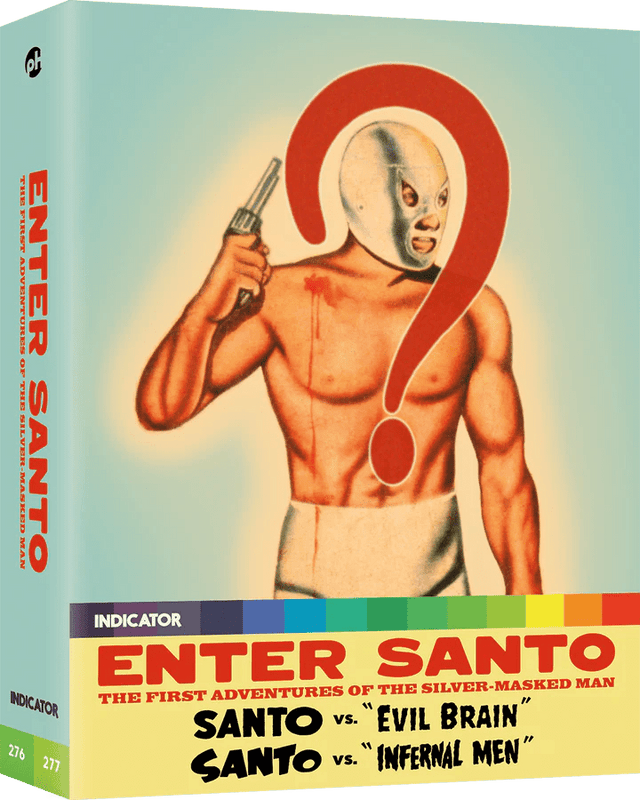 Enter Santo: The First Adventures of the Silver - Masked Man (UK Limited Edition, Region Free) - New Blu - Ray