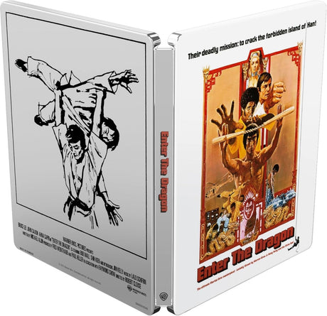 Enter the Dragon (4K UHD, UK Limited Edition Steelbook, Region Free) - New 4K UHD