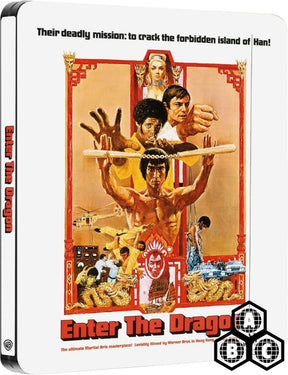 Enter the Dragon (4K UHD, UK Limited Edition Steelbook, Region Free) - New 4K UHD