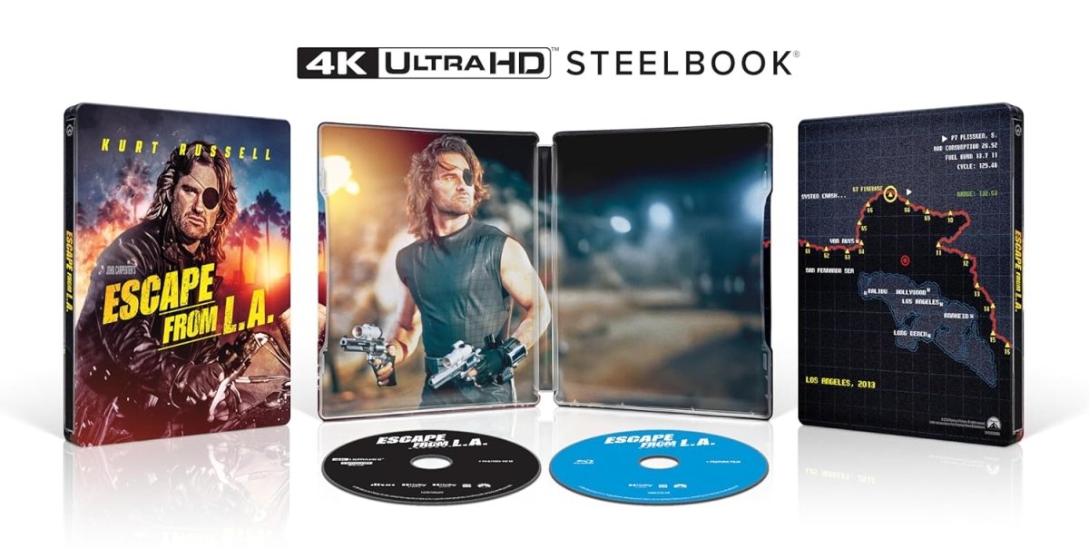 Escape from L.A. (4K UHD Steelbook)