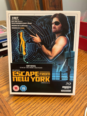 Escape from New York 4K UHD (4 Disc Limited Collector's Edition, Region B) USED