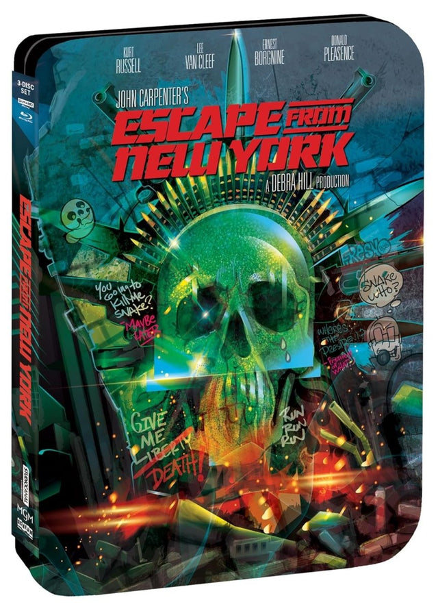 Escape From New York (4K UHD, Limited Edition Steelbook)