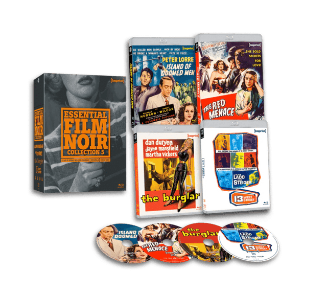 Essential Film Noir: Collection 5 (Limited Edition, Region Free) - New Blu - Ray