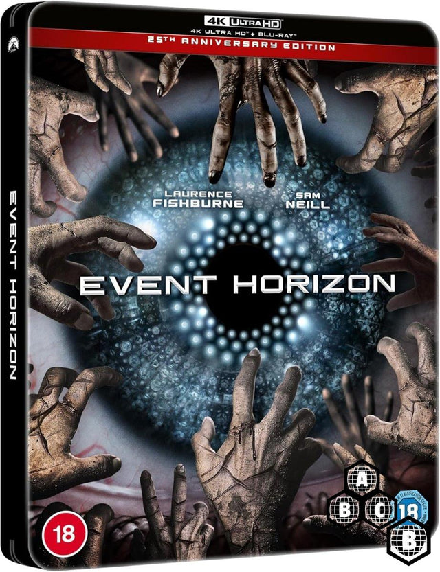 Event Horizon (4K UHD, Limited Edition Steelbook, Region Free/B) - New 4K UHD