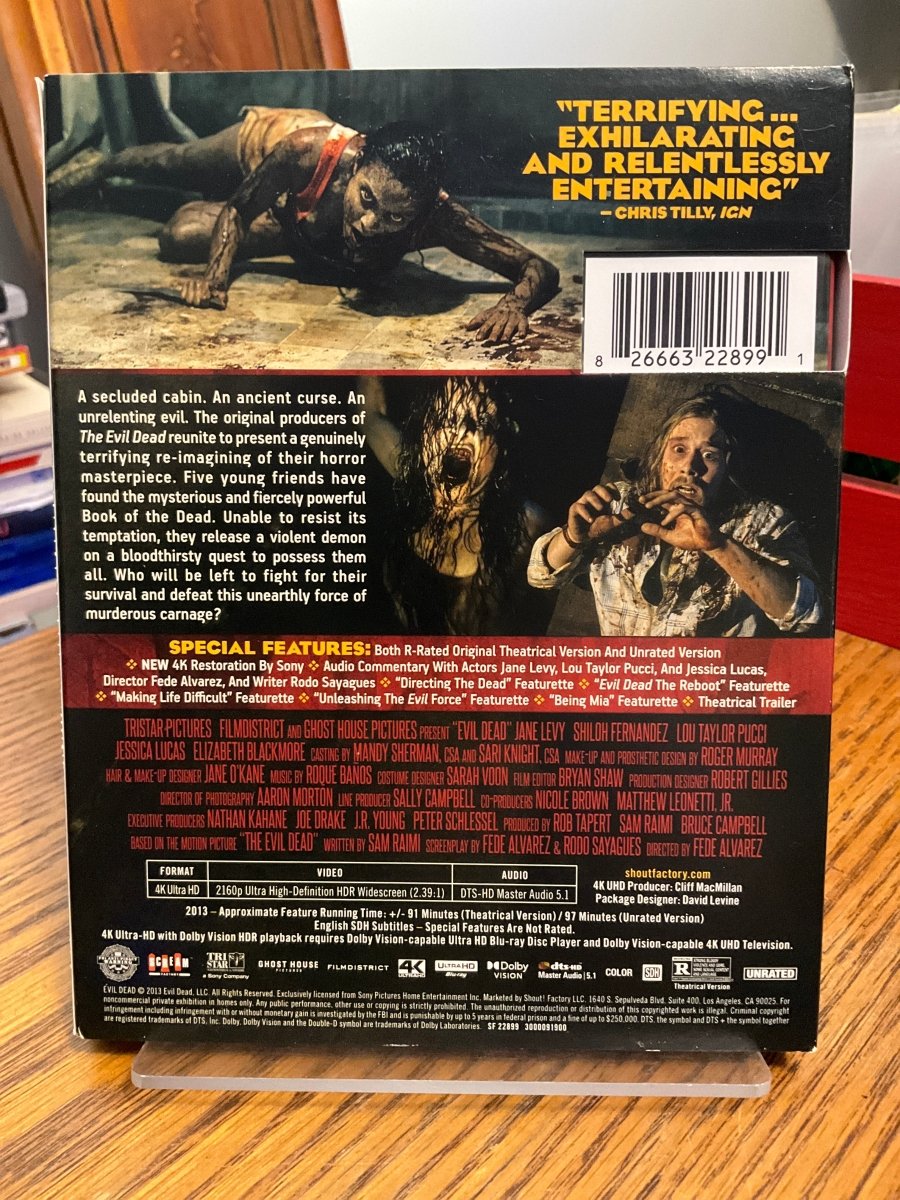 Evil Dead (2013) (4K UHD) W/SLIP USED