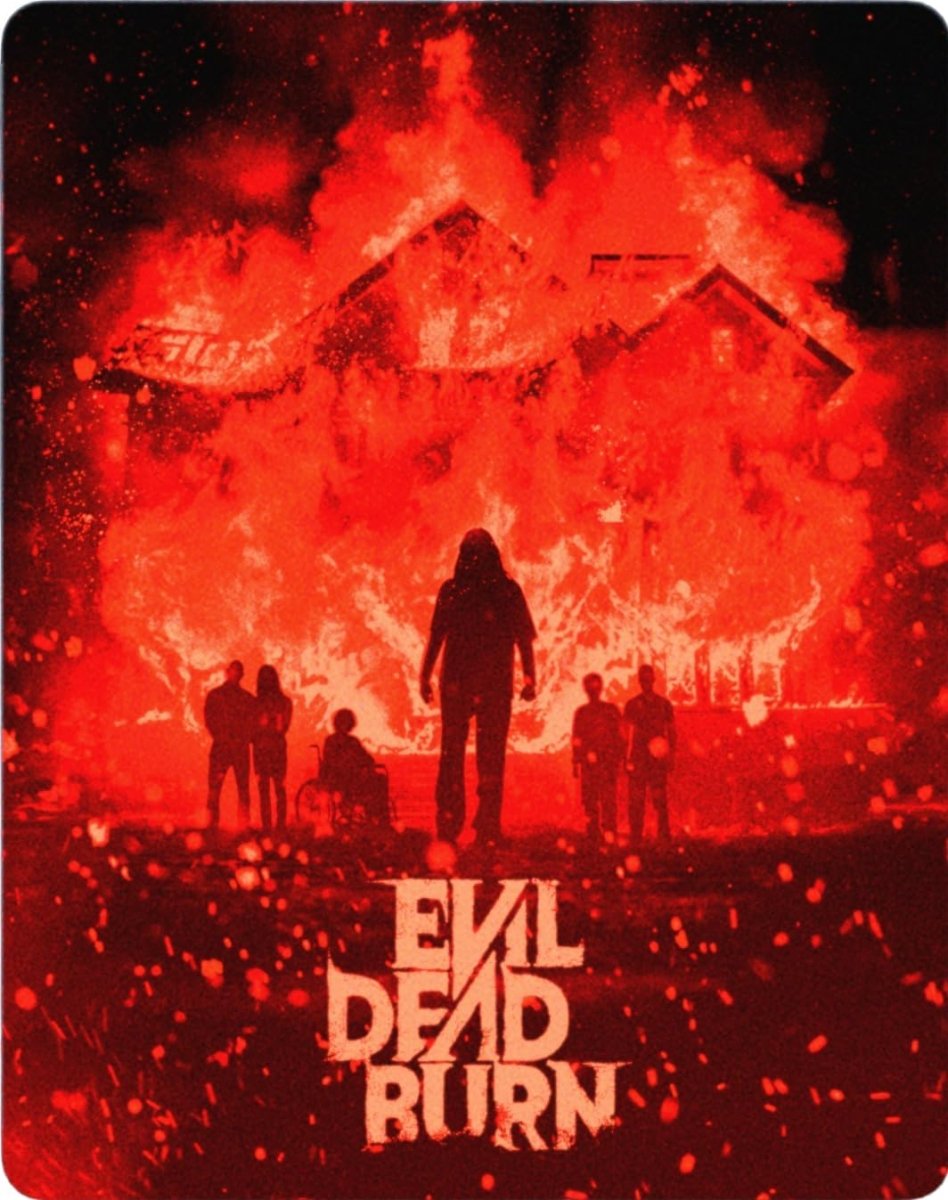 Evil Dead Burn (4K UHD, StudioCanal UK LE Steelbook, Region Free)