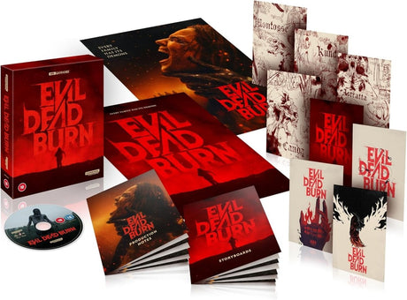Evil Dead Burn (4K UHD, StudioCanal UK Ultimate Collector's Edition, Region Free)