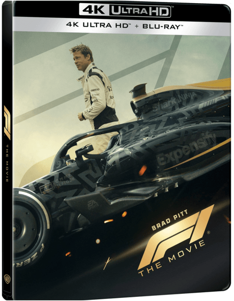 F1: The Movie (4K UHD, UK Limited Edition Steelbook, Region Free) - New 4K UHD