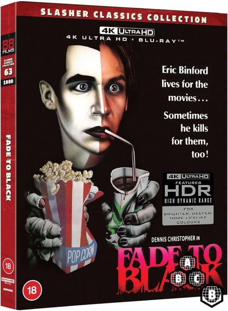 Fade to Black (4K UHD, 88 Films Limited Edition, Region Free/B) w/SLIP