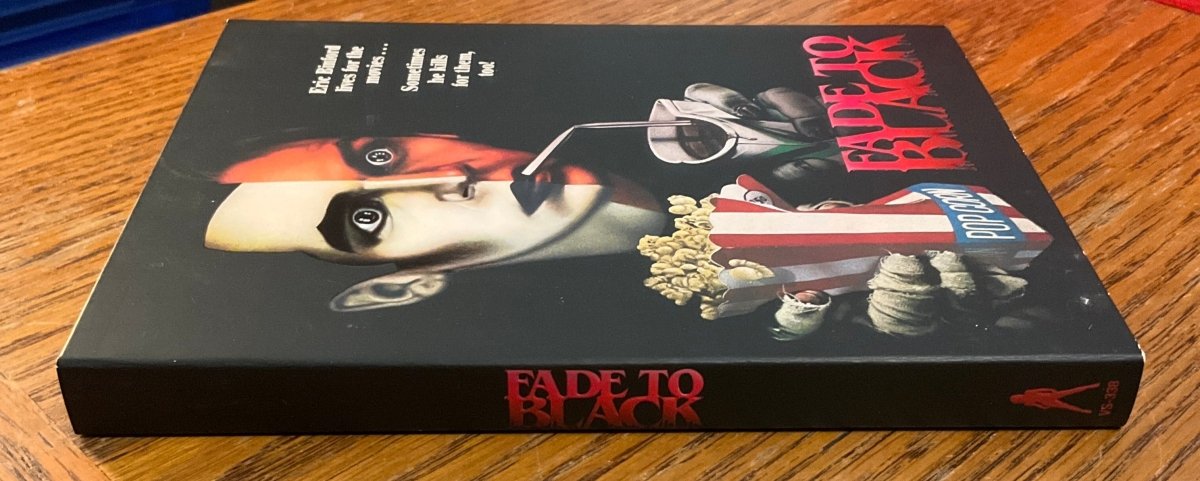 Fade to Black (original 1-sheet poster artwork) w/SLIP USED