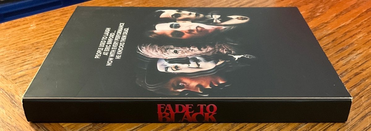 Fade to Black (original 1-sheet poster artwork) w/SLIP USED