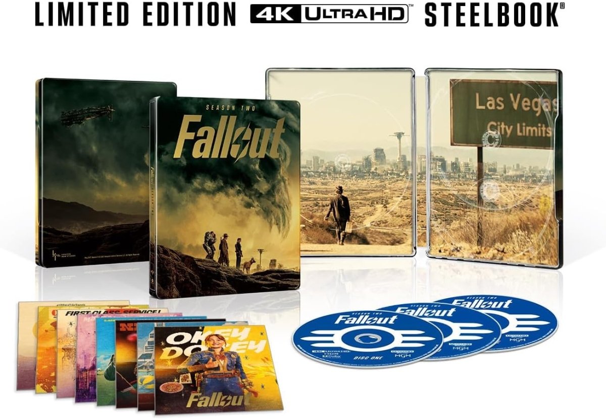 Fallout Season 2 (4K UHD, Limited Edition Steelbook, Region Free)