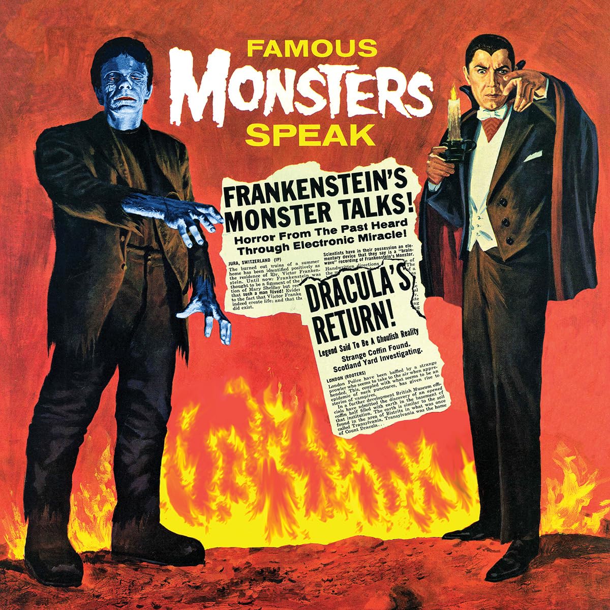 Famous Monsters Speak (Red & Black Splatter Vinyl) - Music
