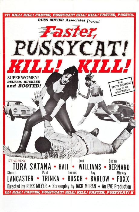Faster, Pussycat! Kill! Kill! Poster 11x17