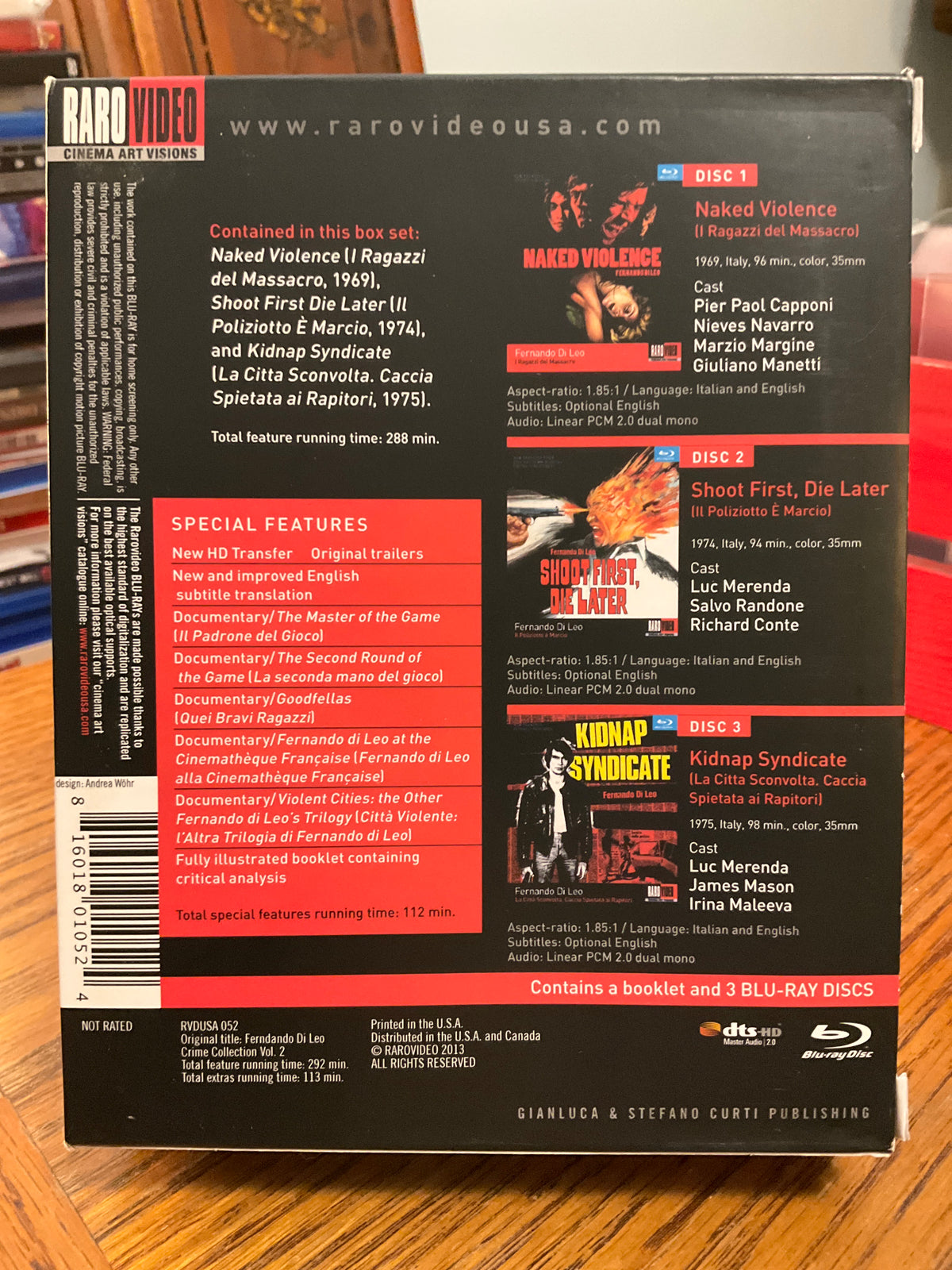 Fernando Di Leo: The Italian Crime Collection Vol. 2 USED
