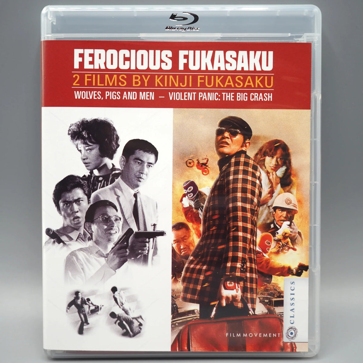 Ferocious Fukasaku: Two Films By Kinji Fukasaku w/SLIP - New Blu - Ray