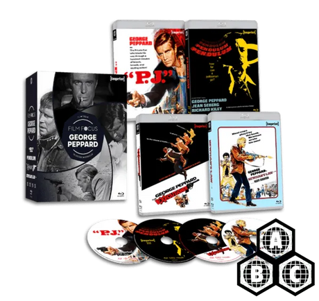 Film Focus: George Peppard (1968 – 1974) (Limited Edition, Region Free) - New Blu - Ray