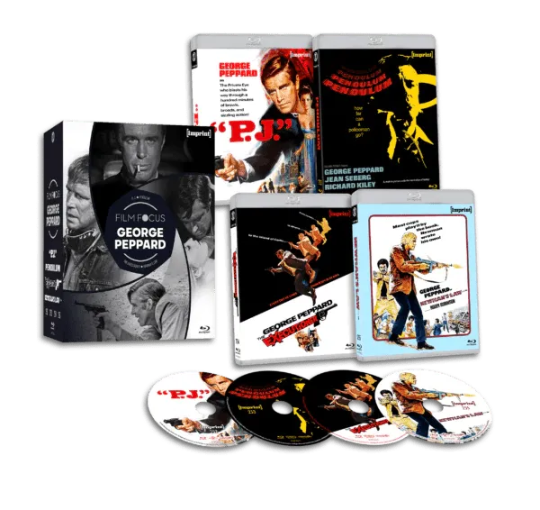 Film Focus: George Peppard (1968 – 1974) (Limited Edition, Region Free)