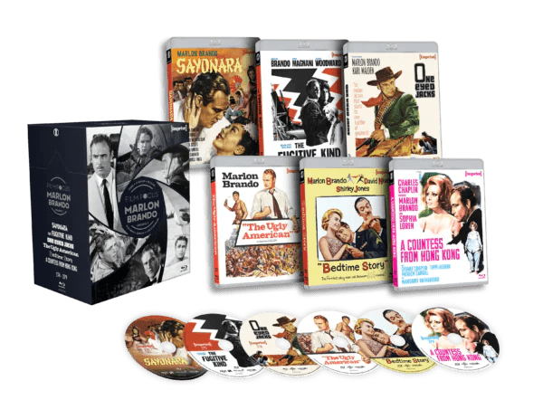 Film Focus: Marlon Brando – Volume 1 (1957 – 1967) (Limited Edition, Region Free) DAMAGED - New Blu - Ray