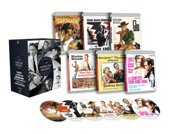 Film Focus: Marlon Brando – Volume 1 (1957 – 1967) (Limited Edition, Region Free) DAMAGED
