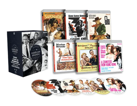 Film Focus: Marlon Brando – Volume 1 (1957 – 1967) (Limited Edition, Region Free) DAMAGED
