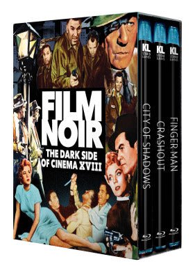 Film Noir: The Dark Side Of Cinema XVIII - New Blu - Ray