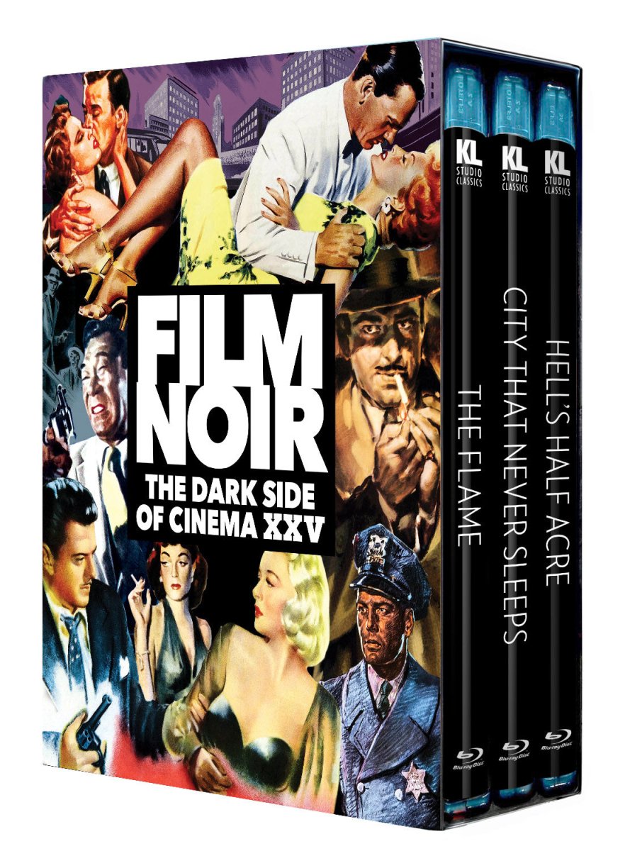 Film Noir: The Dark Side Of Cinema XXV - New Blu - Ray