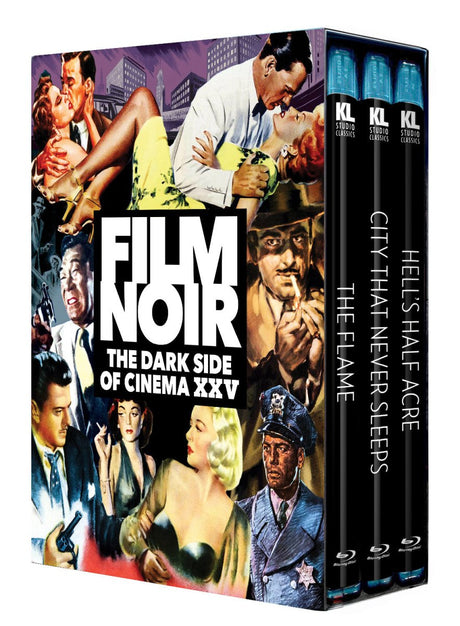 Film Noir: The Dark Side Of Cinema XXV - New Blu - Ray