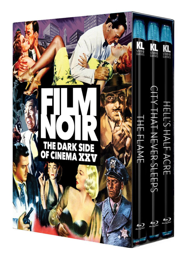 Film Noir: The Dark Side Of Cinema XXV - New Blu - Ray