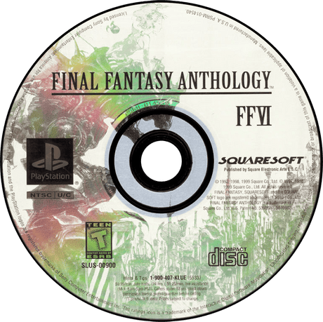 Final Fantasy Anthology [FFVI Disc Only] Playstation 1 LOOSE - Video Games - Playstation 1