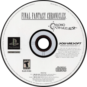 Final Fantasy Chronicles [Chrono Trigger Disc Only] Playstation 1 LOOSE - Video Games - Playstation 1